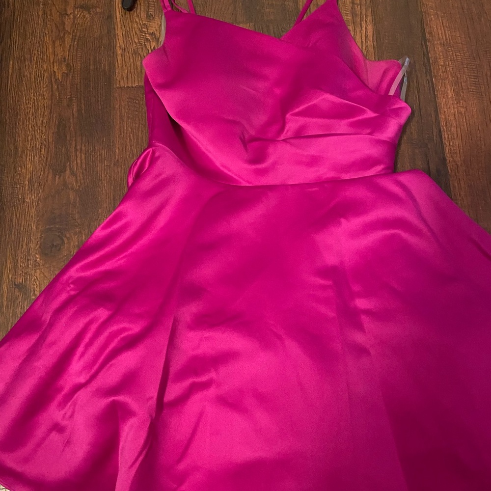 Pink homecoming dress
